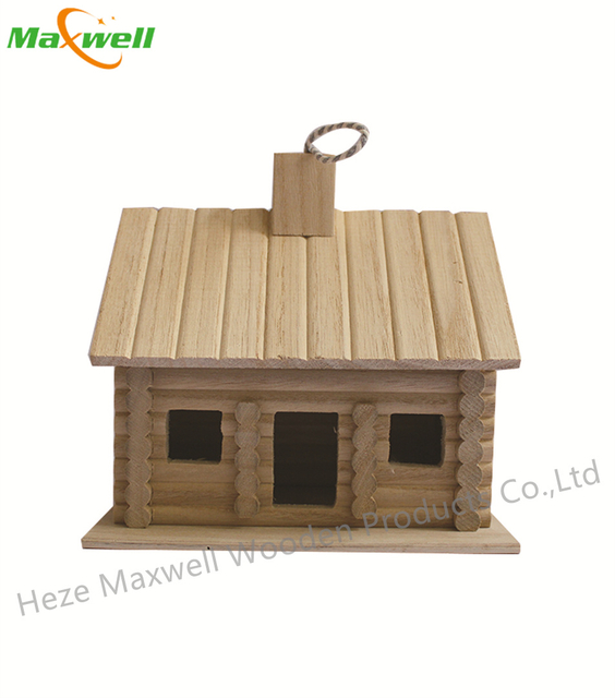 WOOD BIRDHOUSE-LARGE
