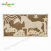 LED WOOD BOX UNICORN