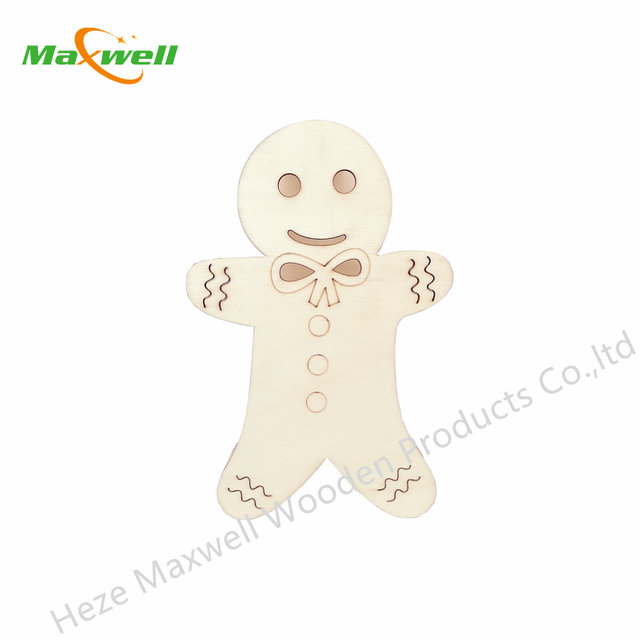 WOOD LED GINGERBREAD MAN