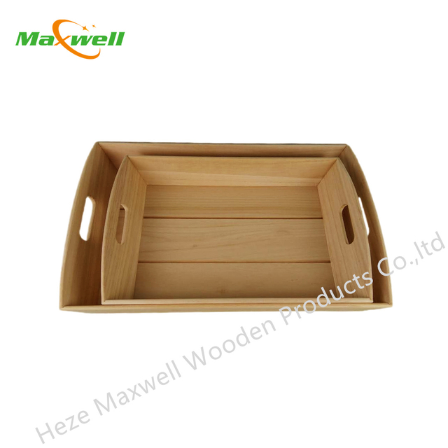 Wood Serving Tray-Rectangle