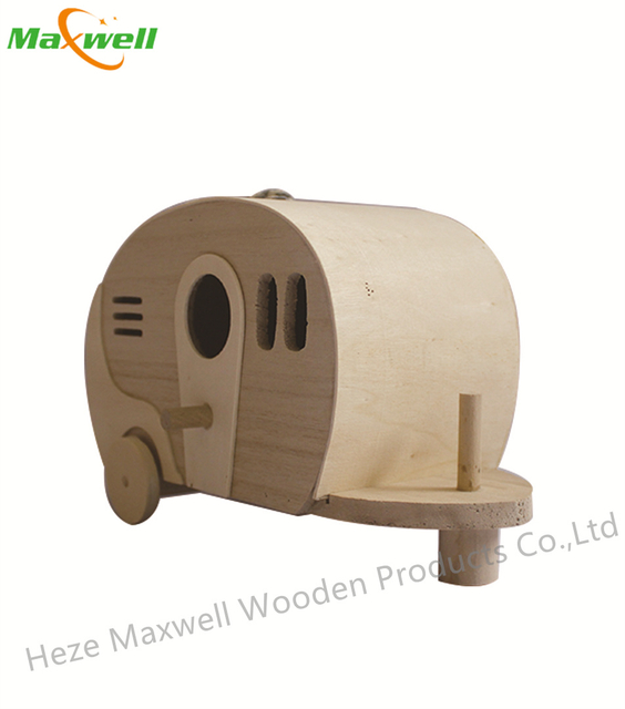 WOOD BIRDHOUSE-LARGE