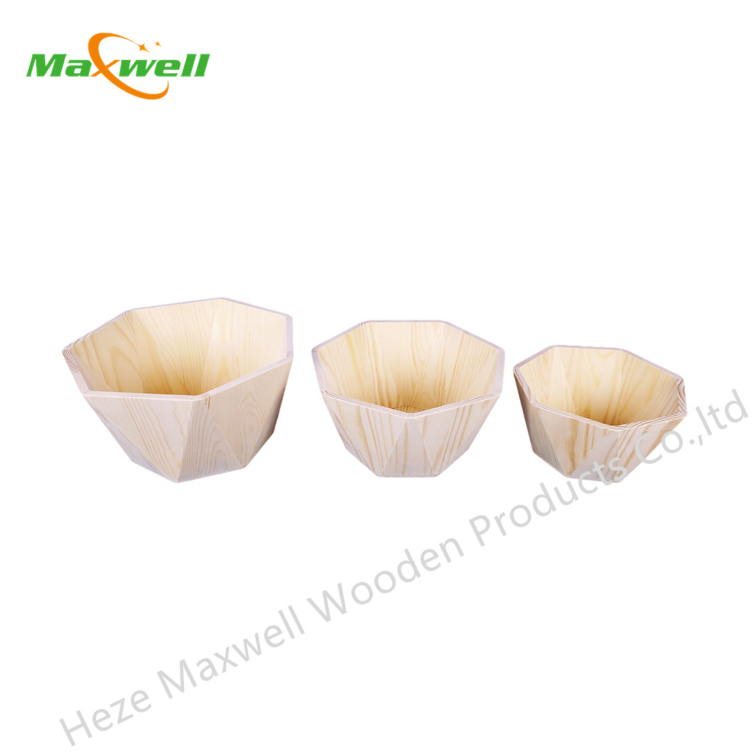 WOOD STORAGE BOX