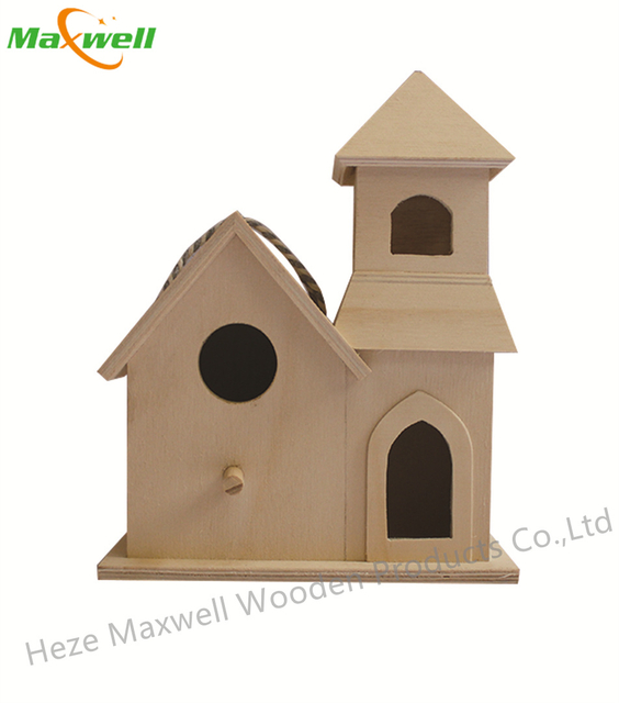 WOOD BIRDHOUSE-LARGE