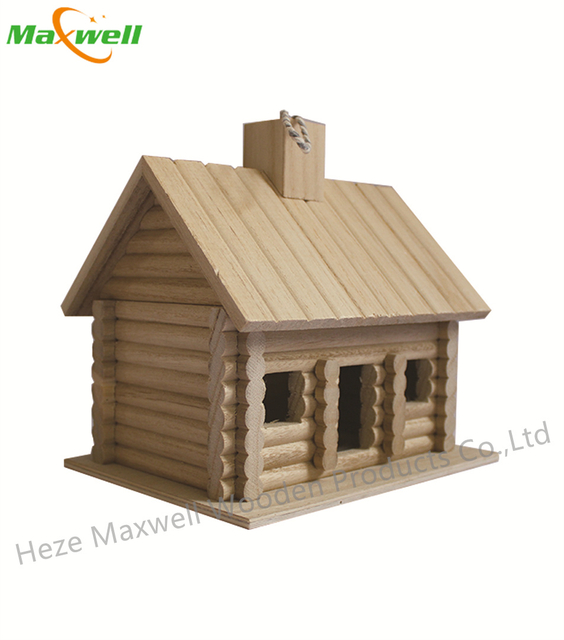 WOOD BIRDHOUSE-LARGE