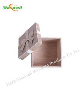 Wood Christmas Gift Box