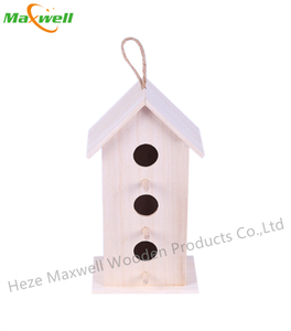 WOOD BIRDHOUSE-LARGE