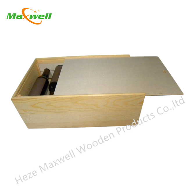 Wood Wine Box/12 Bottles