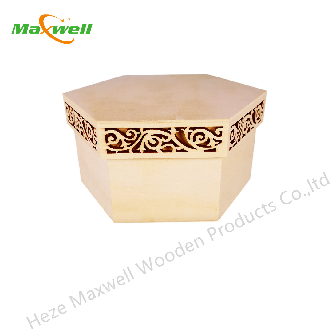 WOOD STORAGE BOX