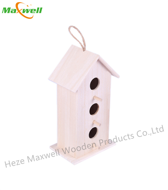 WOOD BIRDHOUSE-LARGE