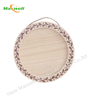 Wood Round Sign Burned Edge