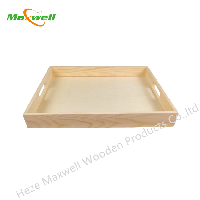 Wood Serving Tray-Pine Wood