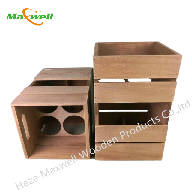 Wood Wine Crate