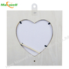 WOOD FRAME W/HEART OPENING