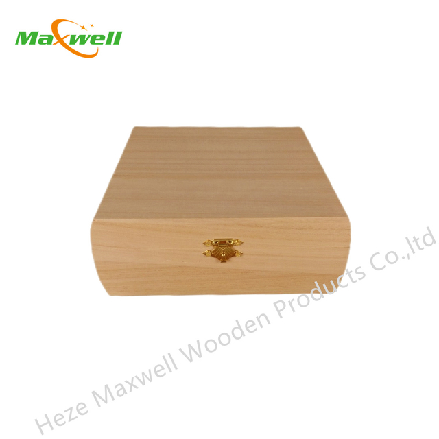 WOOD BOX CURVED SIDES