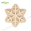 MINI WOOD PLAQUE-SNOWFLAKE