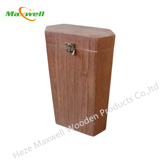 Wood Wine Box/2 Bottles