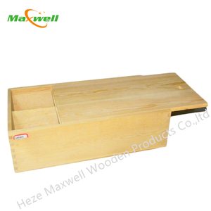 Wood Wine Box/2 Bottles