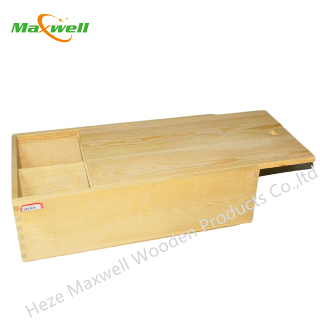 Wood Wine Box/2 Bottles
