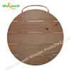 BROWN WOOD PALLET CIRCLE 14X14