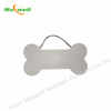 WOOD BONE PLAQUE