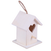 Mini Birdhouse-Heart Opening