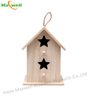 Large Birdhosue- Star Cutout