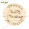 MINI WOOD PLAQUE- MERRY CMAS 