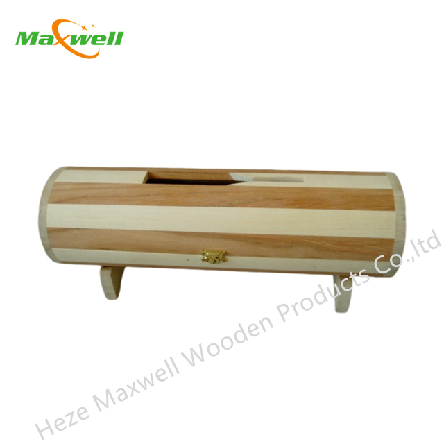 Wood Wine Round Tube