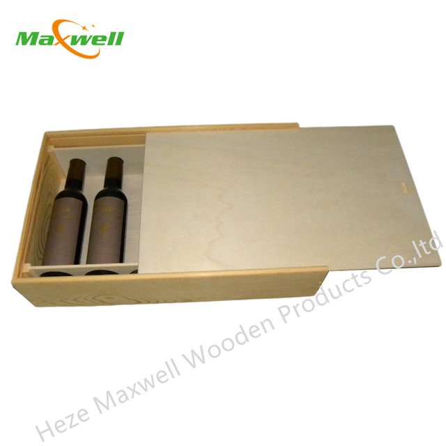 Wood Wine Box/6 Bottles