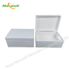 WOOD RECTANGLE BOX WHITE