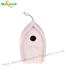 WOOD BIRDHOUSE-LARGE