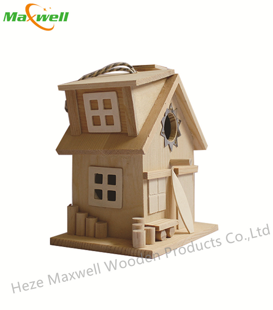 WOOD BIRDHOUSE-LARGE