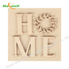 MINI WOOD PLAQUE- HOME