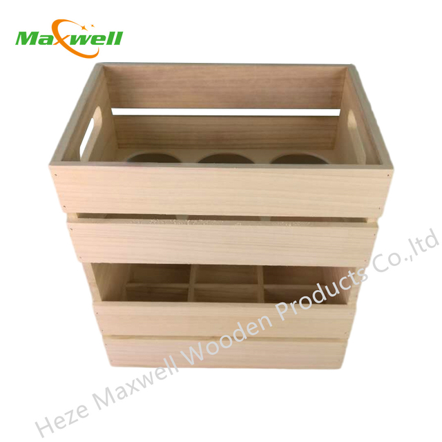 Wood Wine Crate