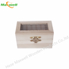 WOOD HINGED BOX 4 AST