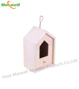 WOOD BIRDHOUSE-LARGE
