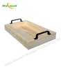 Rectangle Tray W/Black Handles