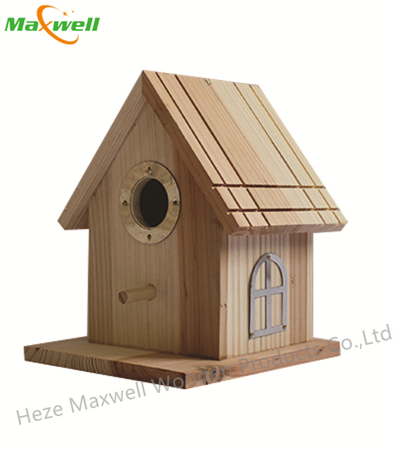 WOOD BIRDHOUSE-LARGE