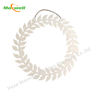 WOOD WREATH LEAF