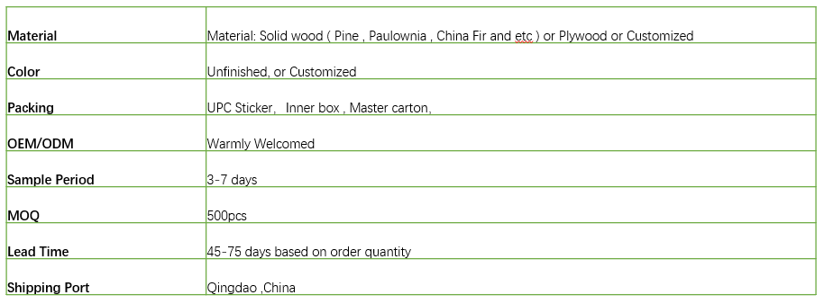Wood Wall Decor Attributes