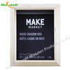 WOOD HINGED SHADOWBOX 11X14