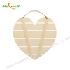 Wood Sign-Slat Heart