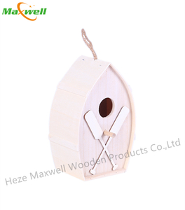 WOOD BIRDHOUSE-LARGE