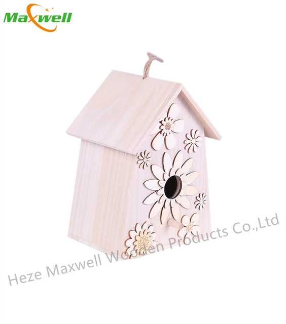 WOOD BIRDHOUSE-LARGE