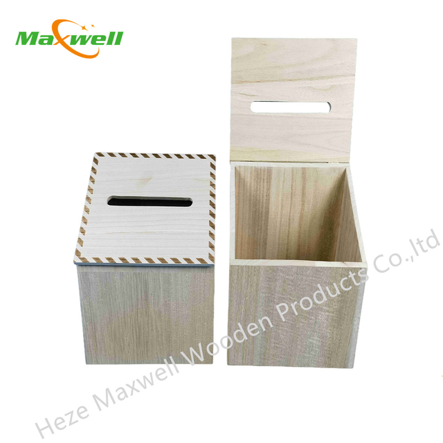 Wood Mail Box