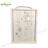 Wood Frame Sign-Snowflake