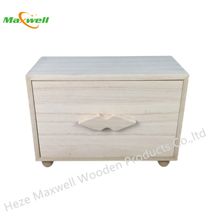 Wood Box With Drawer