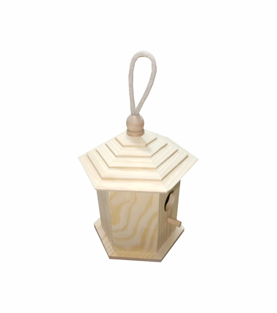 WOOD BIRDHOUSE-LARGE