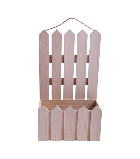 PLANTER PICKET LARGE WITH FENCE