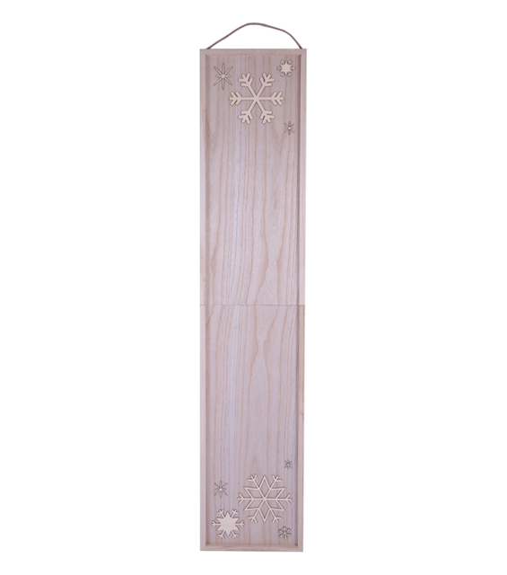 SNOWFLAKES FOLDING PORCH SIGN 6FT